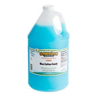 Hawaiian Shaved Ice Blue Cotton Candy Snow Cone Syrup 1 Gallon