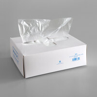 LK Packaging 10 3/4" x 6" Plastic Deli Wrap and Bakery Wrap