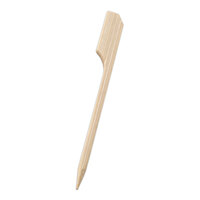 Royal Paper R801 3 1/2 inch Eco-Friendly Bamboo Paddle Pick - Bag of 100