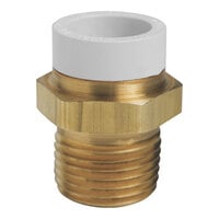 Sioux Chief 646-CG2 1/2" CVPC Socket x 1/2" MIP Thread Connection Straight Adapter