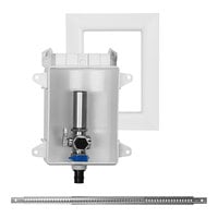 Sioux Chief 696RG1010WF OxBox Fire-Rated Ice Maker Outlet Box with MiniRester Water Hammer Arrester - 1/2" PEX Expansion Connection
