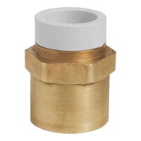 Sioux Chief 647-CG2 1/2" CVPC Socket x 1/2" FIP Thread Connection Straight Adapter