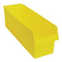 Quantum STORE-MAX 23 5/8" x 8 3/8" x 8" Yellow Shelf Bin QSB814YL