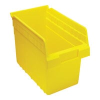 Quantum STORE-MAX 11 5/8" x 6 5/8" x 8" Yellow Shelf Bin QSB802YL