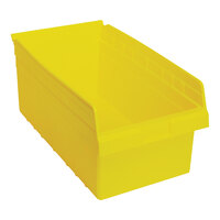 Quantum STORE-MAX 17 7/8" x 11 1/8" x 8" Yellow Shelf Bin QSB810YL