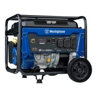 Westinghouse WGen5300cv 274 CC Gasoline-Powered Portable Generator with Recoil Start and CO Sensor - 5,300 / 6,600W