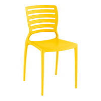 Lancaster Table & Seating Sol Yellow Resin Side Chair