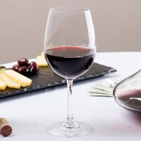 Stolzle 1590001T Power 18.25 oz. Red Wine Glass - 6/Pack  Red wine glasses,  Large red wine glasses, Square wine glasses