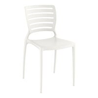 Lancaster Table & Seating Sol Cloud White Resin Side Chair