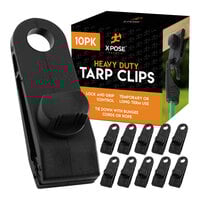Xpose Safety Heavy-Duty Reusable Tarp Clips TC-10 - 10/Pack