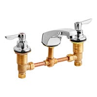 American Standard 6500140.002 Monterrey 1.5 GPM Deck-Mount Widespread Lavatory Faucet with 8" Centers, Cast Brass Spout, and Lever Handles