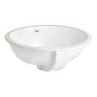 American Standard 0495300.020 Ovalyn 17 1/8" x 14 1/8" White Vitreous China Single Bowl Undermount Sink