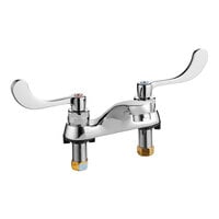 American Standard 5500170.002 Monterrey 1.5 GPM Deck-Mount Lavatory Faucet with 4" Centers, Cast Brass Spout, and Wrist Blade Handles