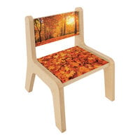 Whitney Brothers Nature View Wood Autumn Children's Chair