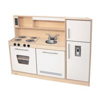 Whitney Brothers Contemporary 48 1/4" x 14 3/4" x 39 1/4" White Kitchen Combo