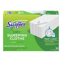 Swiffer® Sweeper 82822 Disposable Dry Multi-Surface Sweeping Cloths - 52/Box