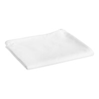 Garnier-Thiebaut 37" x 21" White King Size Cotton / Polyester Pillow Protector with Zip Closure - 120/Case