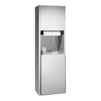 American Specialties, Inc. Traditional 10-04692A-9 Surface-Mounted Battery-Operated Automatic Roll Paper Towel Dispenser with 17 Gallon Waste Receptacle