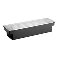 Tablecraft 102 6-Compartment Condiment Bar