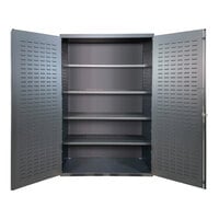 Valley Craft 14 Gauge 48" x 24" x 78" 4-Shelf Steel Storage Cabinet F89121