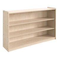Flash Furniture Bright Beginnings 47 1/4" x 31 1/2" Wooden 3-Shelf Storage Unit