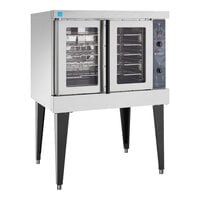 Wolf WC4GD-11D3 Single Deck Full Size Natural Gas Convection Oven - 50,000 BTU