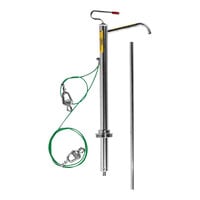 Justrite Electro Zinc-Plated Steel Piston Safety Drum Pump for 30 and 55 Gallon Drums 07712