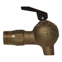 Justrite 3/4" Brass Self-Closing Lab Safety Drum Faucet 08540