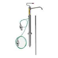 Justrite Stainless Steel Piston Safety Drum Pump for 30 and 55 Gallon Drums 07717