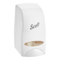 Scott® Essential 92144 33.8 fl. oz. White Manual Liquid Skin Care / Hand Soap Dispenser
