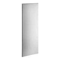 Lavex 18" x 48" Stainless Steel Urinal Partition