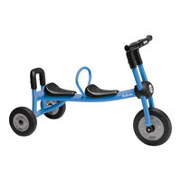 Italtrike Pilot Blue 2-Seat Walker Tricycle