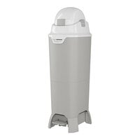 Foundations 9622057 37" Gray Hands-Free Diaper Pail