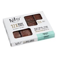 Nats Rawline Plant-Based Vegan Tiramisu Raw Cake Square 2.3 oz. - 12/Case