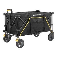 Gorilla GCSW-7P 150 lb. Collapsible Folding Outdoor Utility Wagon with Oversized Bed