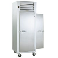 Traulsen G14313P 1 Section Pass-Through Solid Door Hot Food Holding Cabinet with Right / Left Hinged Doors