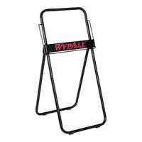 WypAll® Black Metal Portable Floor-Mounted Jumbo Roll Wiper Dispenser 80596