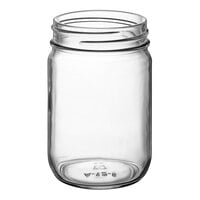 12 oz. Glass Mayonnaise Jar - 12/Case
