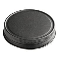 70/450 Pewter Unlined Metal Lid - 1000/Case