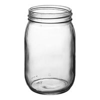 16 oz. Glass Mayonnaise Jar - 12/Case
