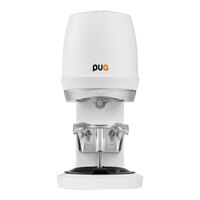 PUQpress Q2 58 mm White Automatic Standalone Espresso Tamper - 110-240V