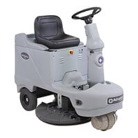 Advance Advolution 2710 56422004 27" Cordless Ride-On Floor Burnisher with Wet Batteries and Onboard Charger - 1,500 / 1,760 RPM