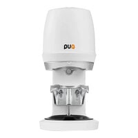 PUQpress Q2 53 mm White Automatic Standalone Espresso Tamper - 110-240V