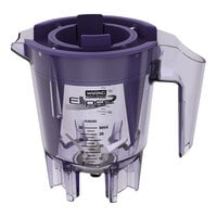 Waring Ellipse CAC187-10 32 oz. Purple Copolyester Container with Dasher Assembly for MXE2000