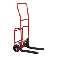 Valley Craft 800 lb. Steel Multi-Use Hand Truck with Transmission Forks and Molded-On Rubber Wheels F86182A4TF