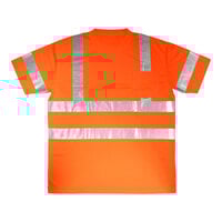 Cordova Cor-Brite Type R Class 3 Hi-Vis Orange Mesh Short Sleeve Safety Shirt with Reflective Tape
