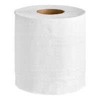 Lavex 2-Ply White Center Pull Economy Paper Towel Roll, 500 Sheets / Roll - 6/Case