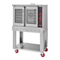 American Range MSD-1HE Majestic Single Deck Liquid Propane Convection Oven - 60,000 BTU