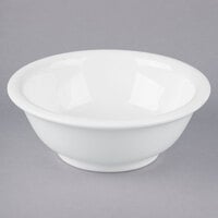 Tuxton BWB-3205 32 oz. White China Footed Salad Bowl - 12/Case