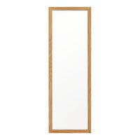 United Visual Products Dry Erase Whiteboard with Oak Frame